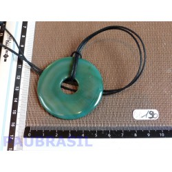 Pi donut pendentif en Aventurine de 5 cm