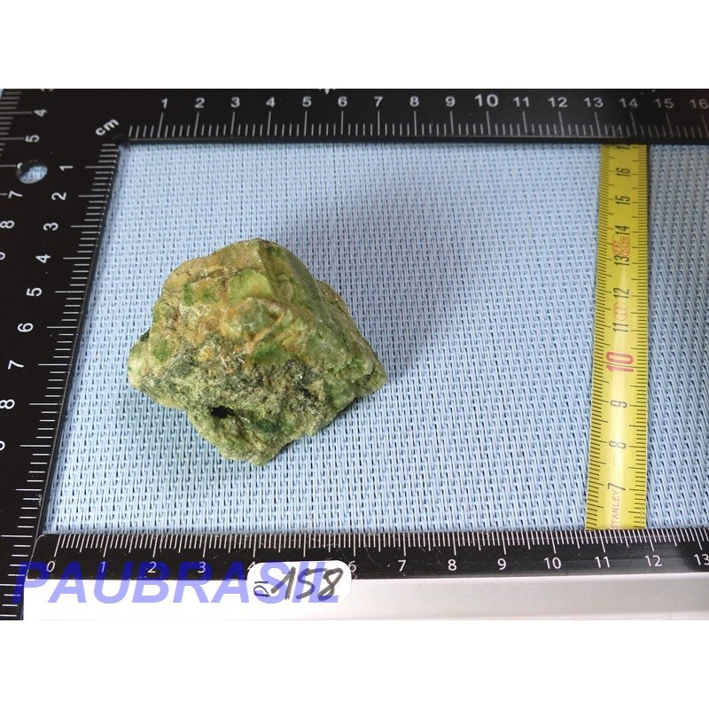 Diopside - Chrome diopside en pierre brute de 100gr