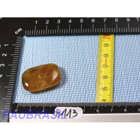 Calcite Miel en rectangle plat 10g