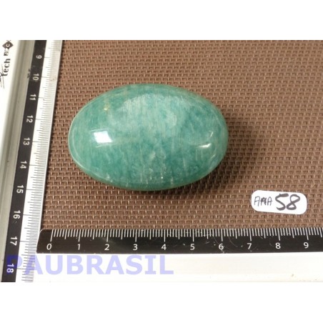 AMAZONITE de Madagascar Q Extra en savonnette polie 95g