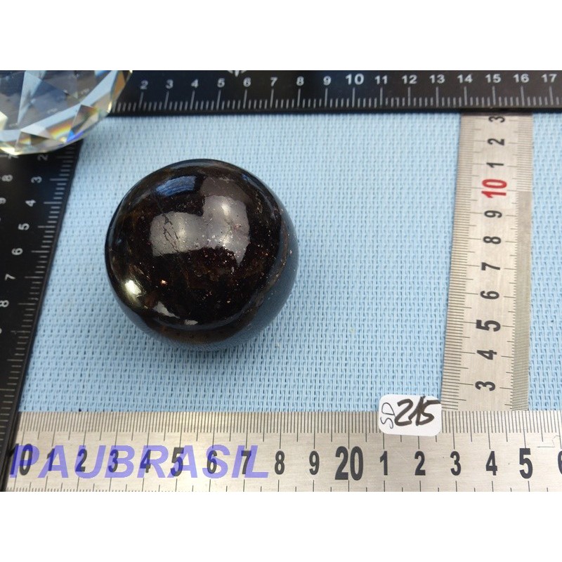 Sphère Grenat Almandin Q Extra 383g 56mm diamètre