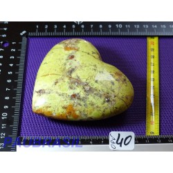Coeur en Opale Verte Pistache Madagascar 298g
