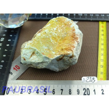 Turquoise de Madagascar en Pierre Brute non traitée 289gr Rare