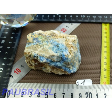 Linarite Espagne en pierre brute 293g rare