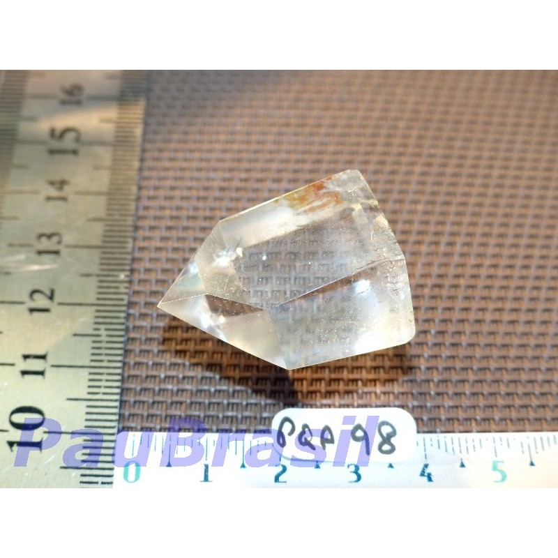 Pointe Reiki en Cristal de Roche 31mm 28gr