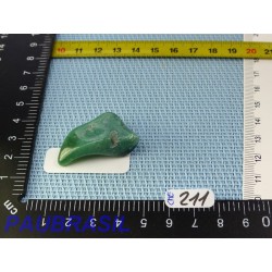 Calcédoine Verte Chrome - Mtorolite Q Extra pierre roulée 10g