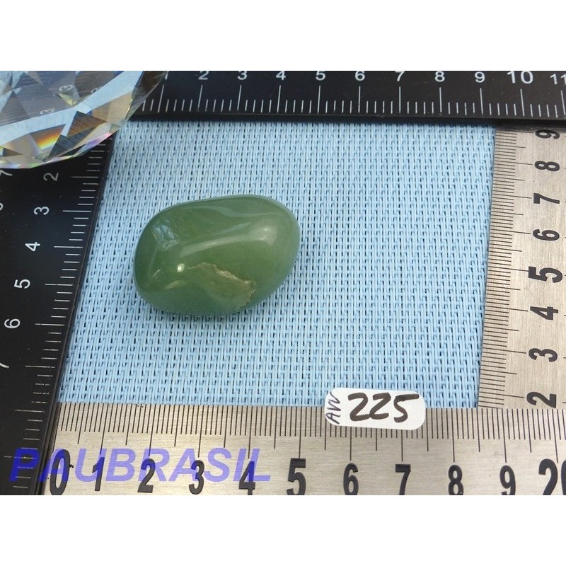 Aventurine Verte en galet poli 30gr qualité moyenne