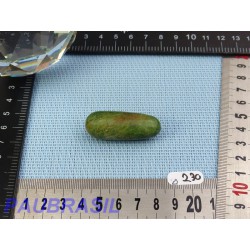 Diopside - Chrome diopside forme lingam pierre roulée 23g