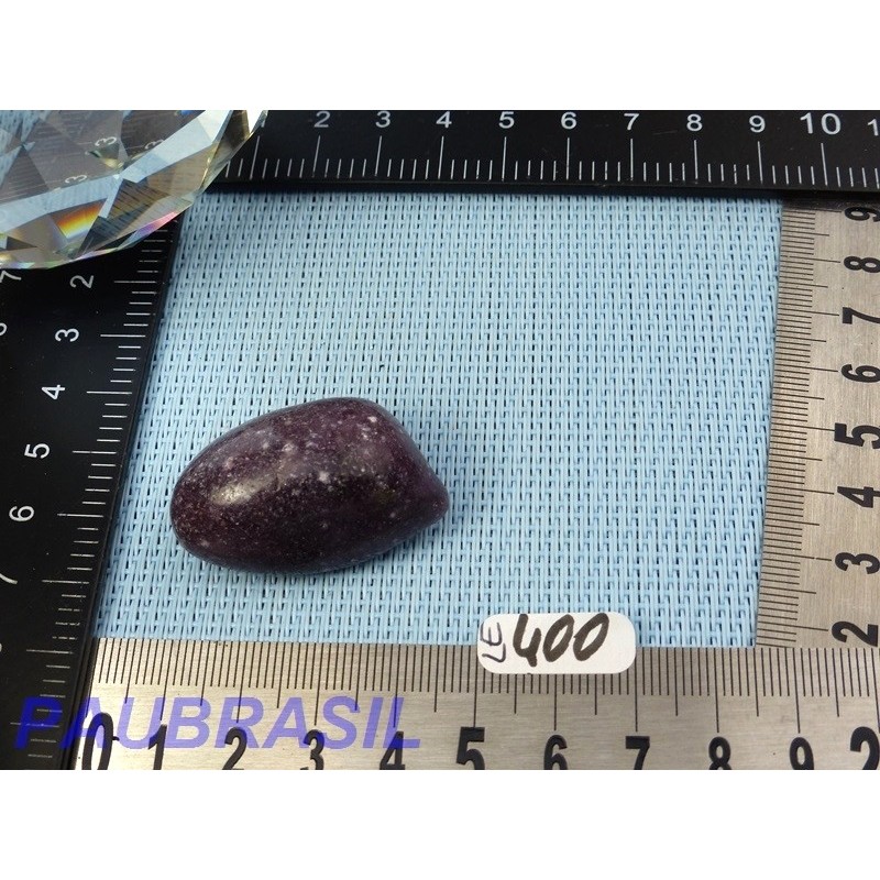 Lépidolite en pierre roulée stabilisée 24g Brésil