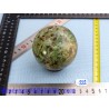 Sphère Chrysoprase de Madagascar 398g diamètre 72mm