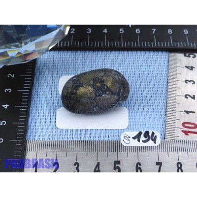 Covellite - Covelline en pierre semi roulée du Pérou 29g