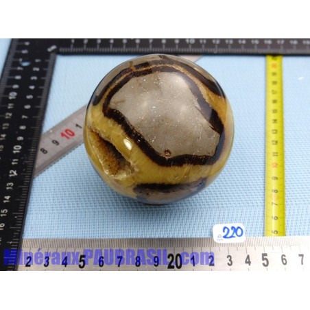 Sphère en Septaria 764gr 80mm diamètre