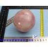 Sphère en Quartz Rose Q Extra 731g 80mm diamètre