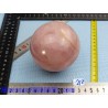 Sphère en Quartz Rose Q Extra 731g 80mm diamètre