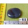 Agate naturelle en Pierre plate 21g