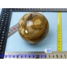 Sphère en Bois fossilisé de 706gr 80mm diamètre Q Extra