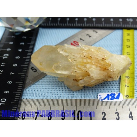 Quartz Ananas de Madagascar en Pointe Brute Q Extra 103g Rare