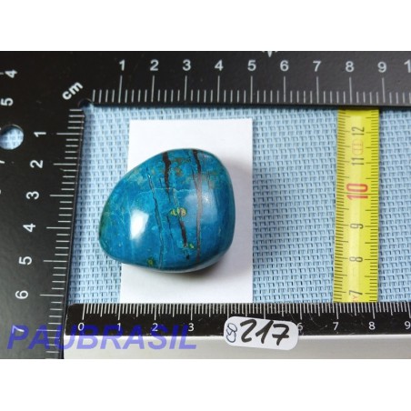 Chrysocolle en pierre polie de 44gr Q Extra