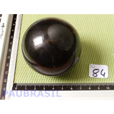 Sphère en Tourmaline Noire Inde 360gr 61mm diamètre
