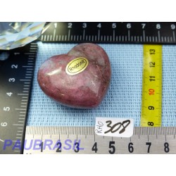 Coeur en  Rhodonite 81gr