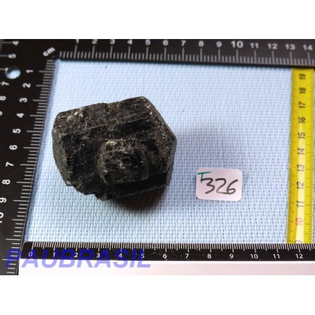 Tourmaline Noire Schorl Pierre Brute Biterminée Q EXTRA 172g