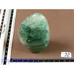 Fluorine Fluorite verte Madagascar forme libre Q Extra 320gr