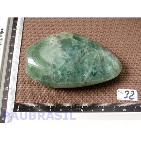 Fluorine Fluorite verte Madagascar forme libre Q Extra 320gr