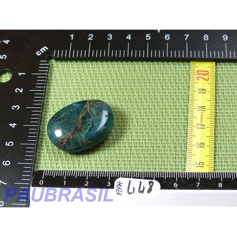 Apatite Bleue en pierre polie Q Extra 19g