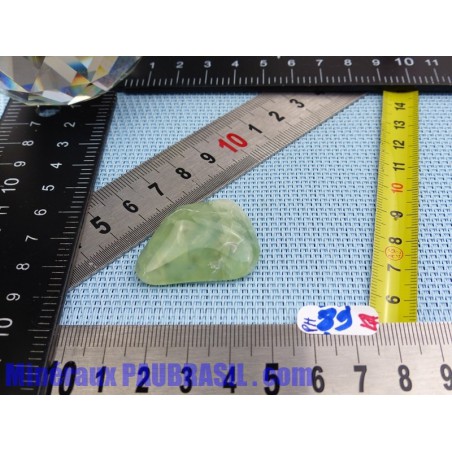 Prehnite épidote Q Extra pierre roulée 13gr