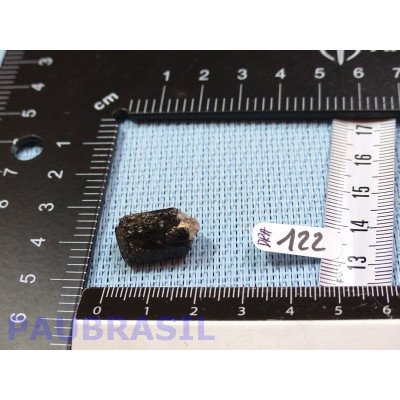 Dravite - Tourmaline ambrée ou acajou brute de 3gr