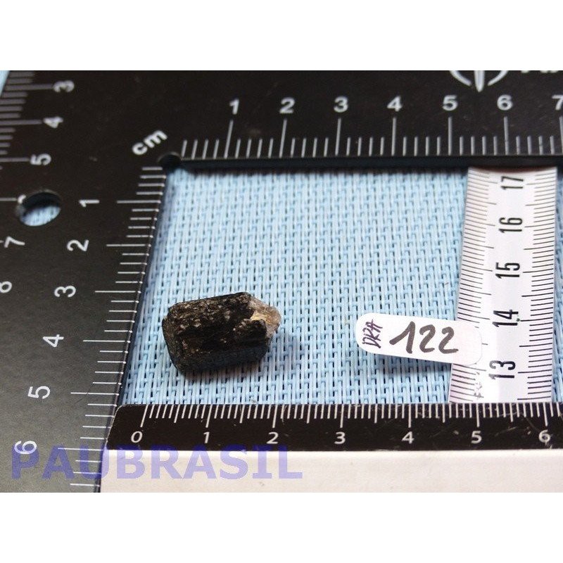Dravite - Tourmaline ambrée ou acajou brute de 3gr