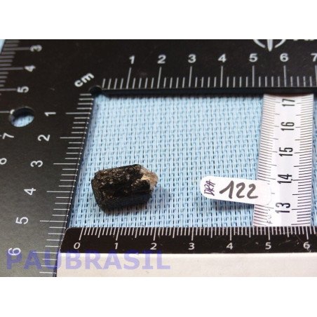 Dravite - Tourmaline ambrée ou acajou brute de 3gr
