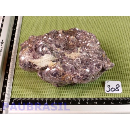 Lépidolite Nodule 504g du Brésil