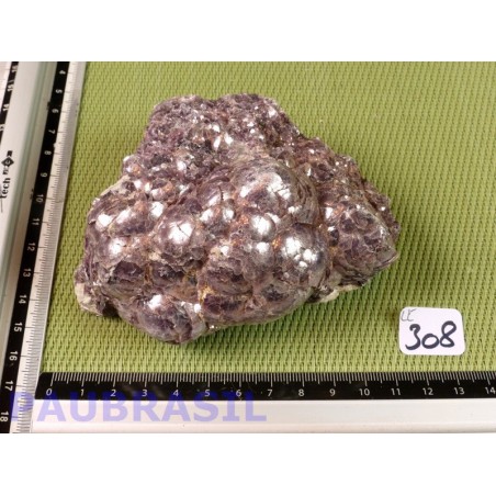 Lépidolite Nodule 504g du Brésil