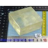 Calcite Optique Miel en pierre polie 307g qualité moyenne