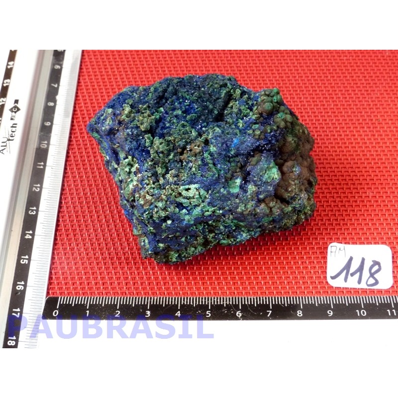 Azurite Malachite en Pierre brute Q Extra 355g