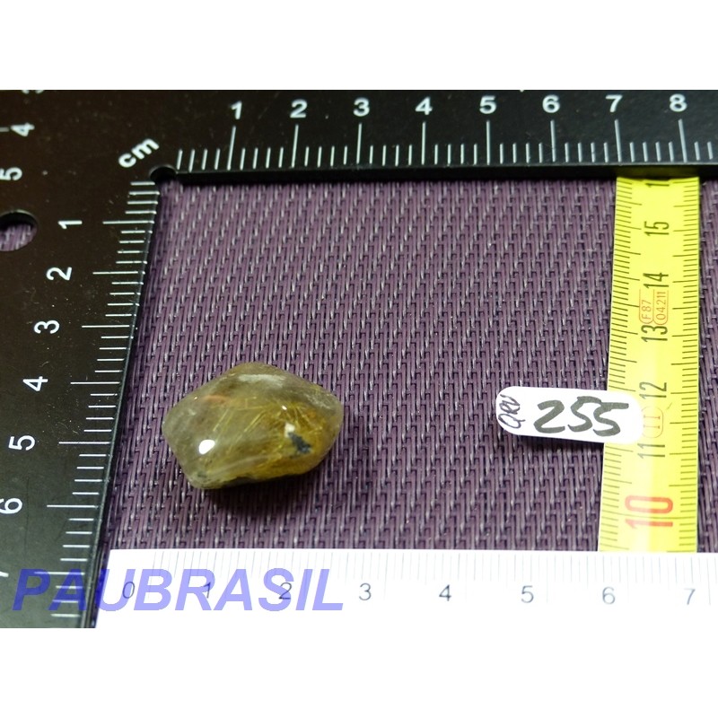 Quartz à inclusions de rutile du Minas Gerais Brésil 8gr