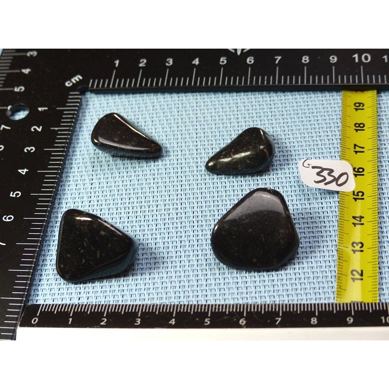 Vatican Stone Lot de 4 Pierres Roulées 29g | Minéraux Paubrasil
