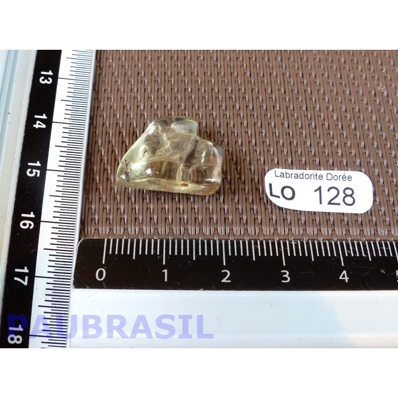 Bytownite - Labradorite dorée en pierre roulée 3gr Q Extra