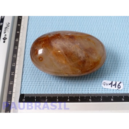 Quartz Hematoïde en Galet 162g