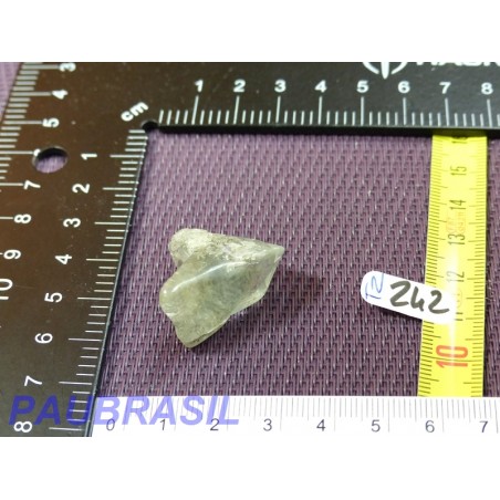 Topaze bleu clair Q Extra pierre semi roulée 9gr