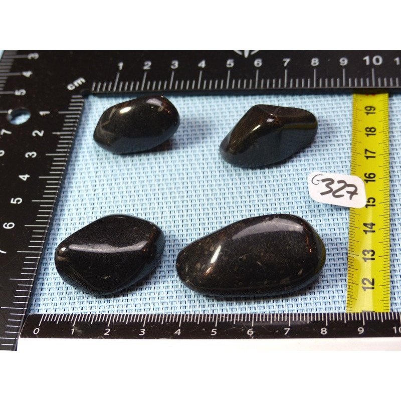 Vatican Stone Lot de 4 Pierres Roulées 62g | Minéraux Paubrasil