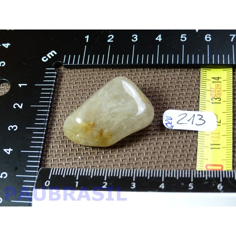 Quartz à inclusions de rutile du Minas Gerais Brésil 16gr