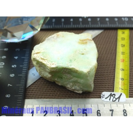 Chrysoprase une face polie de 107gr Brésil