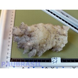 Calcite jaune noire du Chihuahua pierre brute RARE 440g