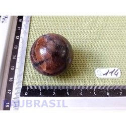 Sphère en Chiastolite Andalousite 53gr 32mm diamètre
