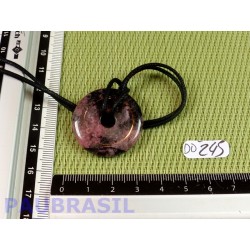 Donut Pi Rhodonite de 30 mm