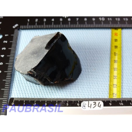Obsidienne noire en Pierre Brute de 142gr
