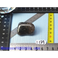 Quartz Tourmaline en pierre roulée 28gr qualité moyenne