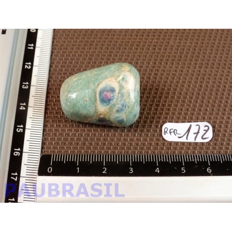 Rubis sur Fuchsite en pierre roulee 25gr